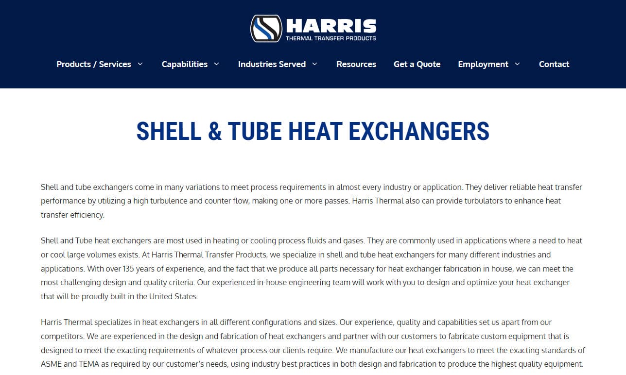 Harris Thermal Transfer Products