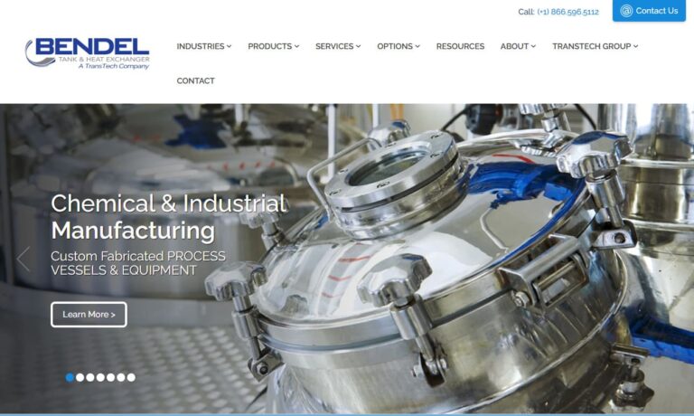 Bendel & Tank Heat Exchanger